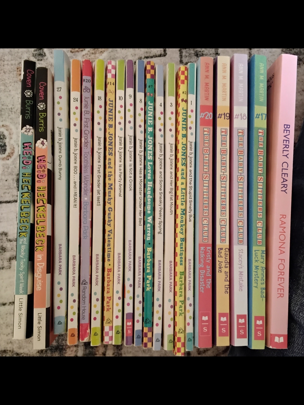 First Chapter Books Paperback Book Set - Assorted Pastel Colors